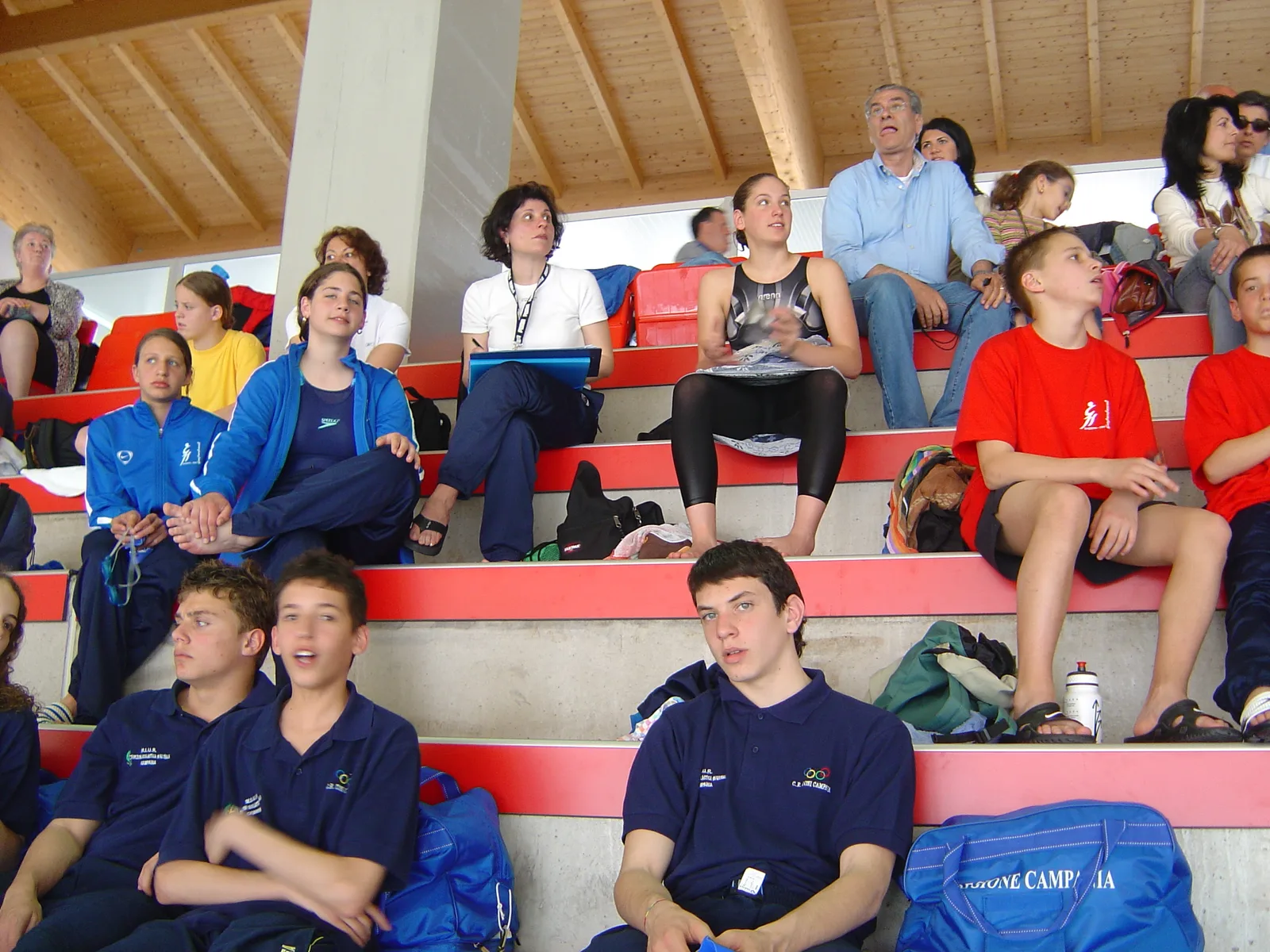 Giochi Sportivi Studenteschi 2004, trasferta in Italia
