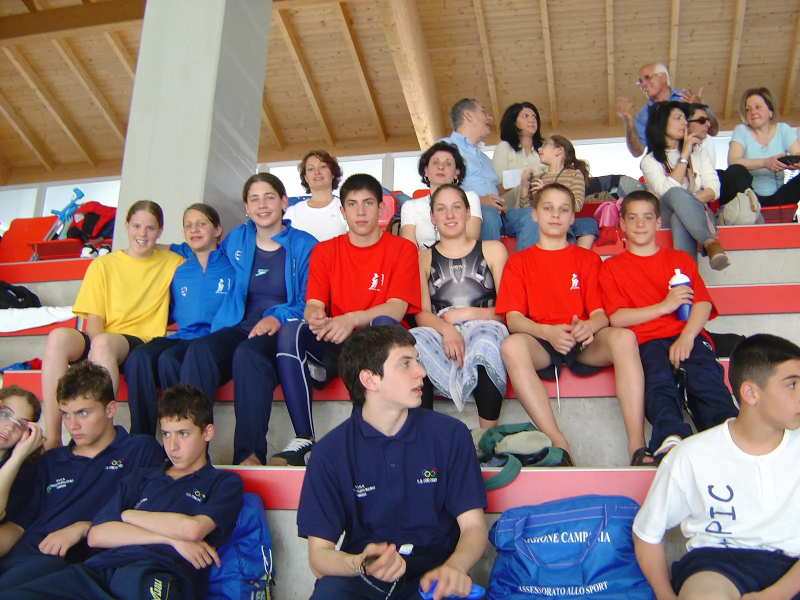 Giochi Sportivi Studenteschi 2004, trasferta in Italia