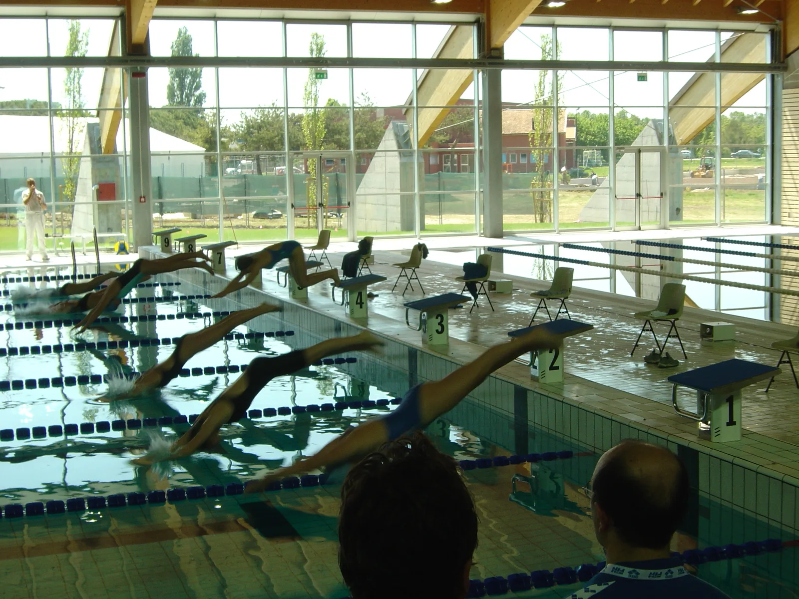 Giochi Sportivi Studenteschi 2004, trasferta in Italia