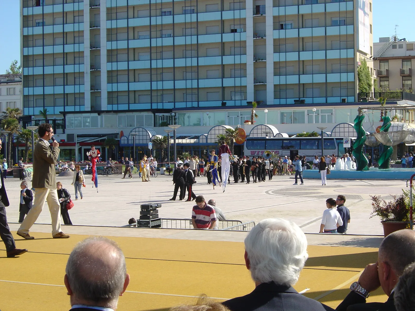 Giochi Sportivi Studenteschi 2004, trasferta in Italia