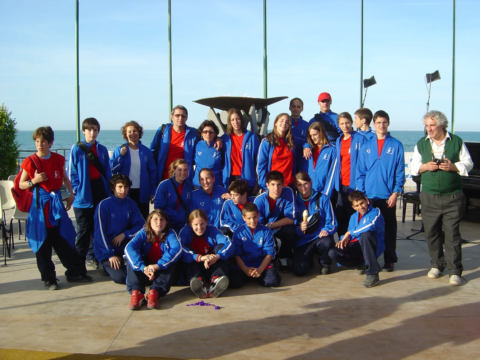 Giochi Sportivi Studenteschi 2004, trasferta in Italia