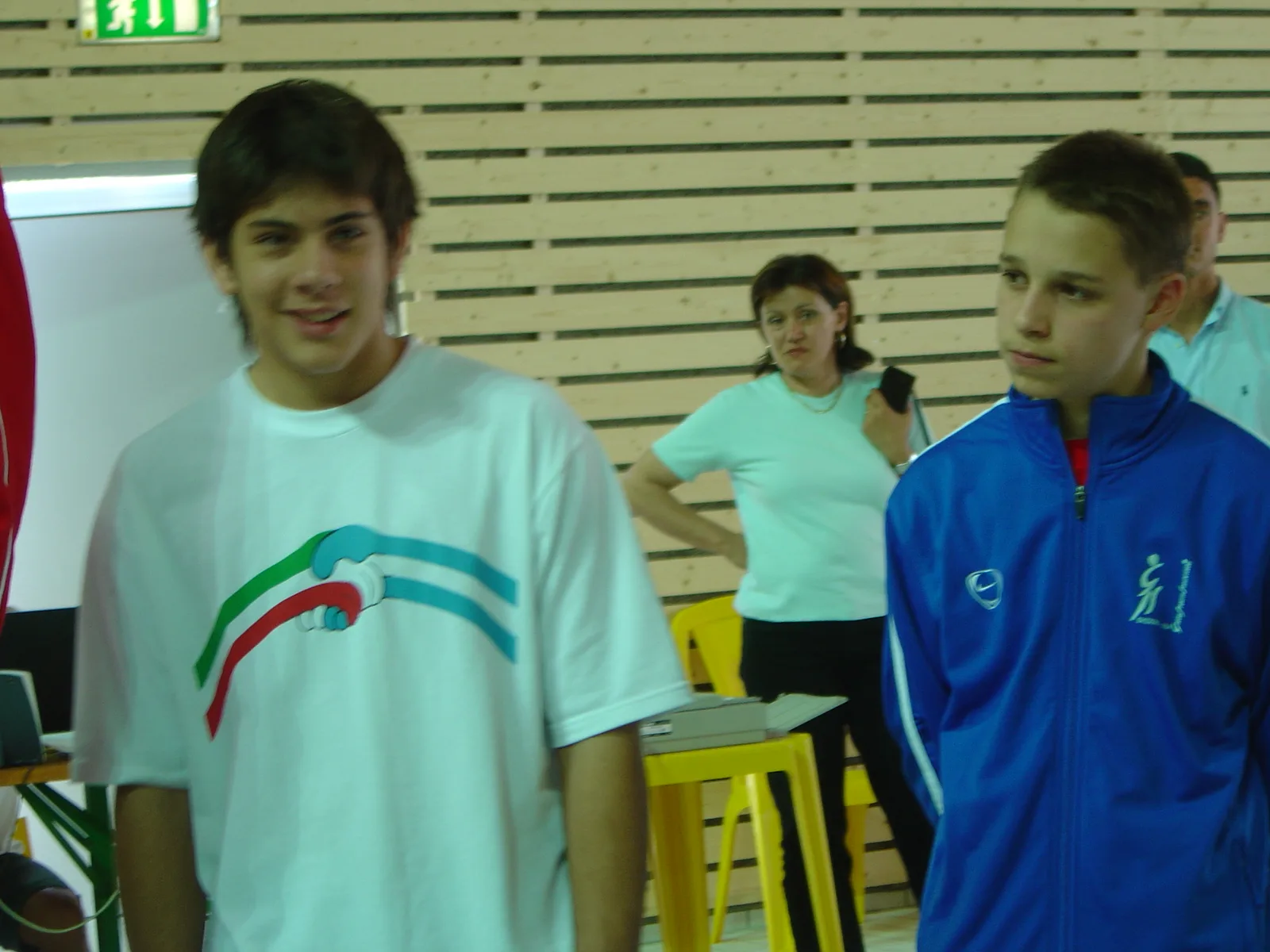 Giochi Sportivi Studenteschi 2004, trasferta in Italia