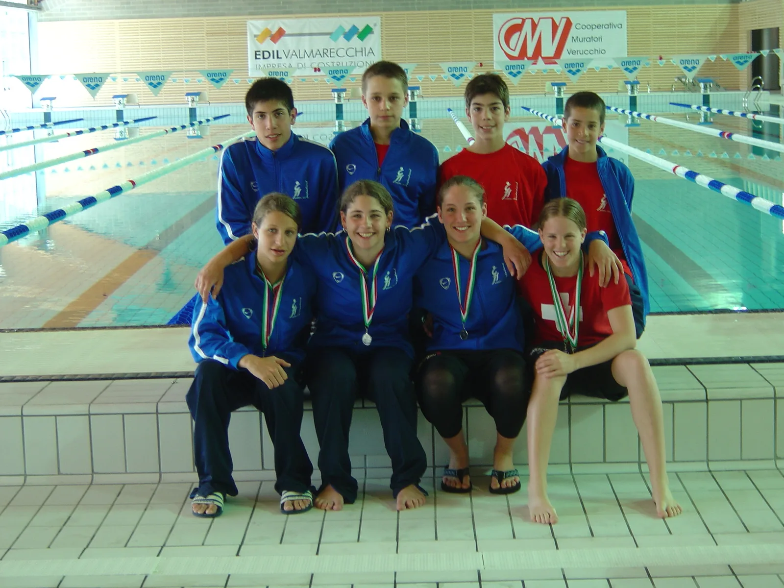 Giochi Sportivi Studenteschi 2004, trasferta in Italia