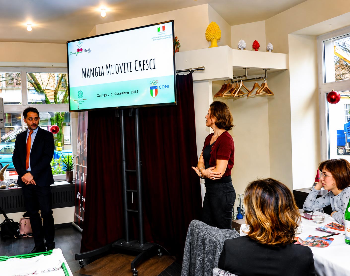 Conferenza Sport e alimentazione sana 2019 a Zurigo